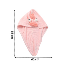 Microfiber Cartoon Hair Wrap 
